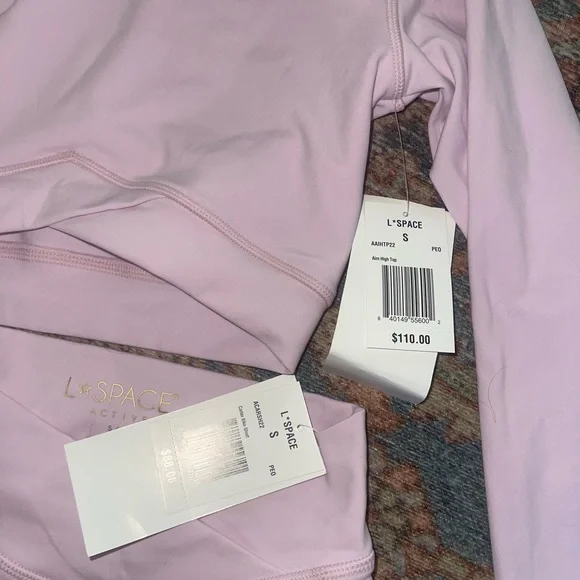 NWT L*Space Workout Set - Peony - Picture 3 of 7